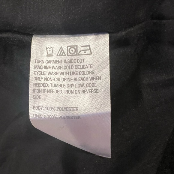 G by Giuliana Black Label Plus Size Women's Double-Breasted Teddy Coat 1X - Picture 9 of 9